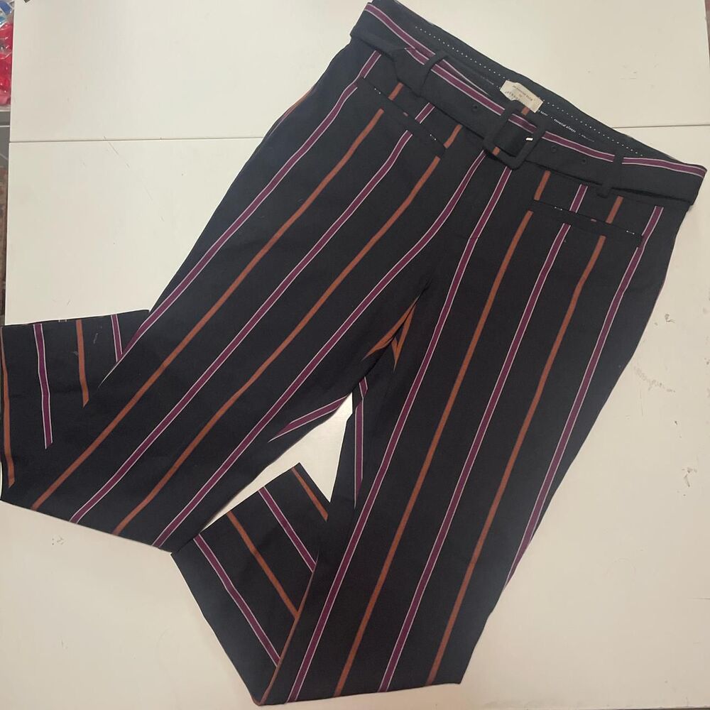 Anthropologie Striped Trousers